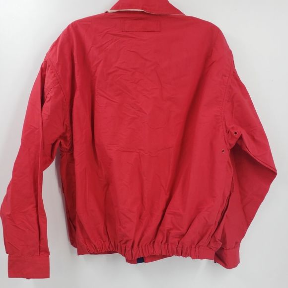 VAN HEUSEN 417 SPORTSWEAR Red Windbreaker MENS M - Picture 2 of 12